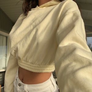 nasty gal cropped hoodie